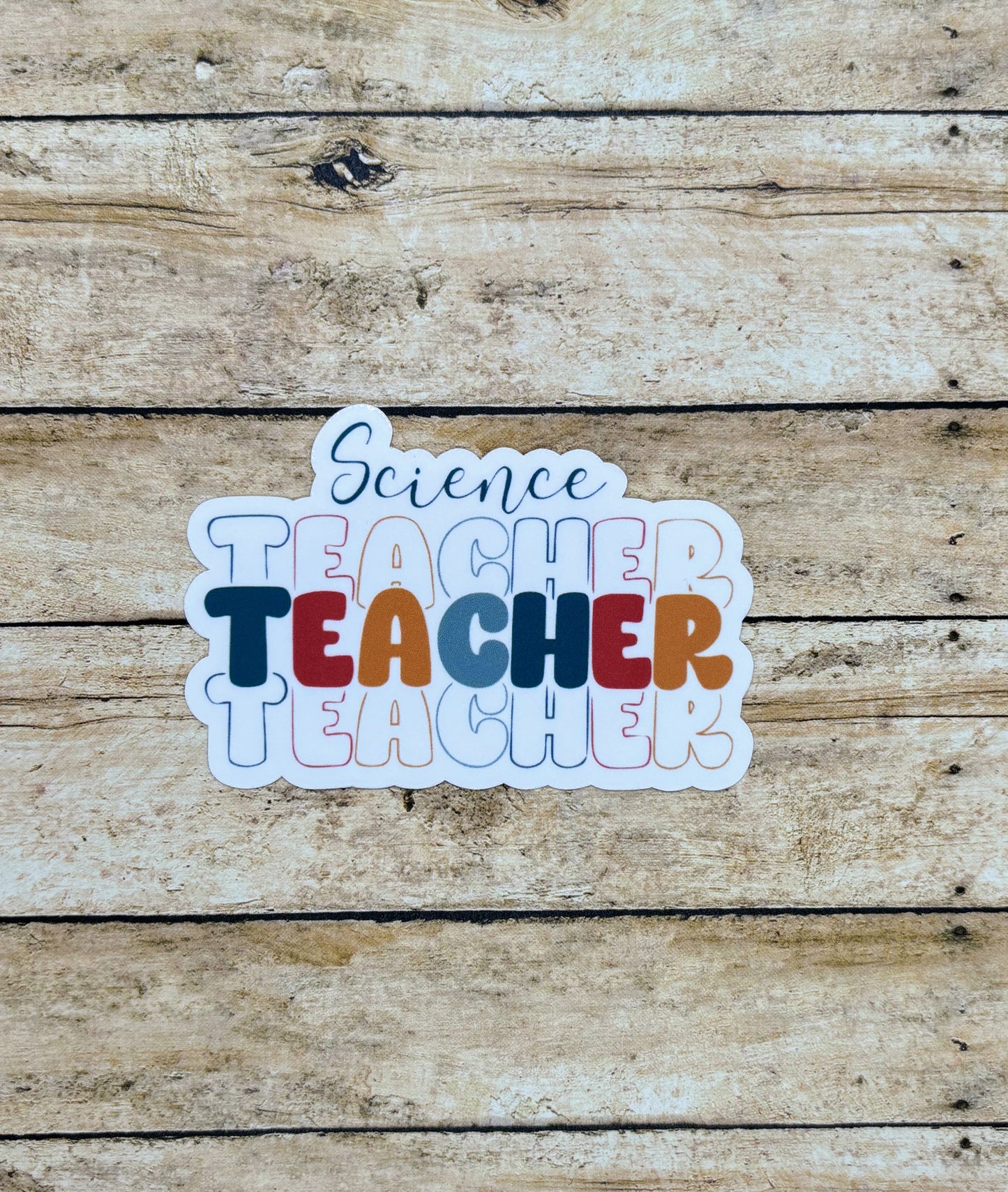 Science Teacher Sticker