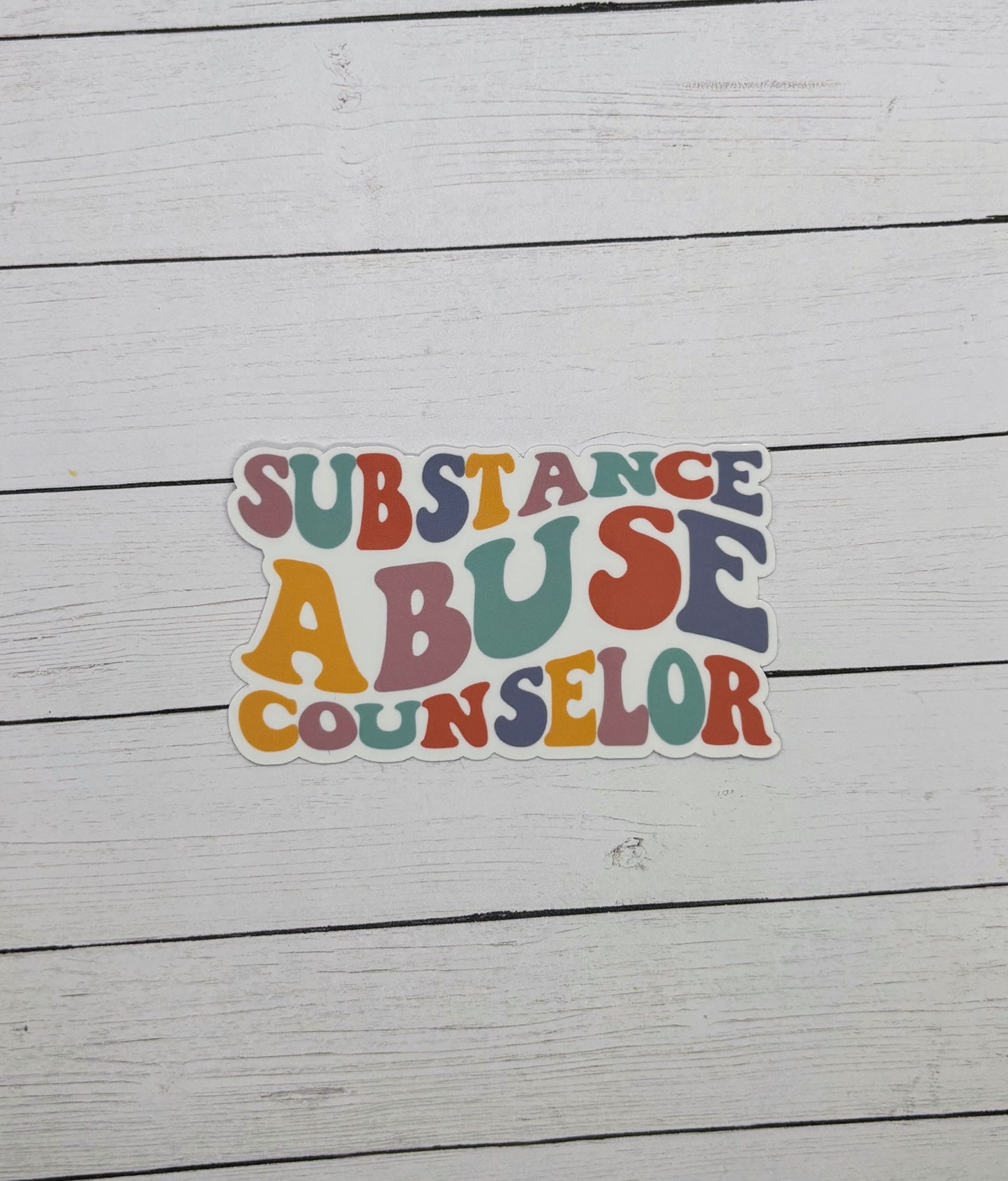 Substance Abuse Counselor Sticker