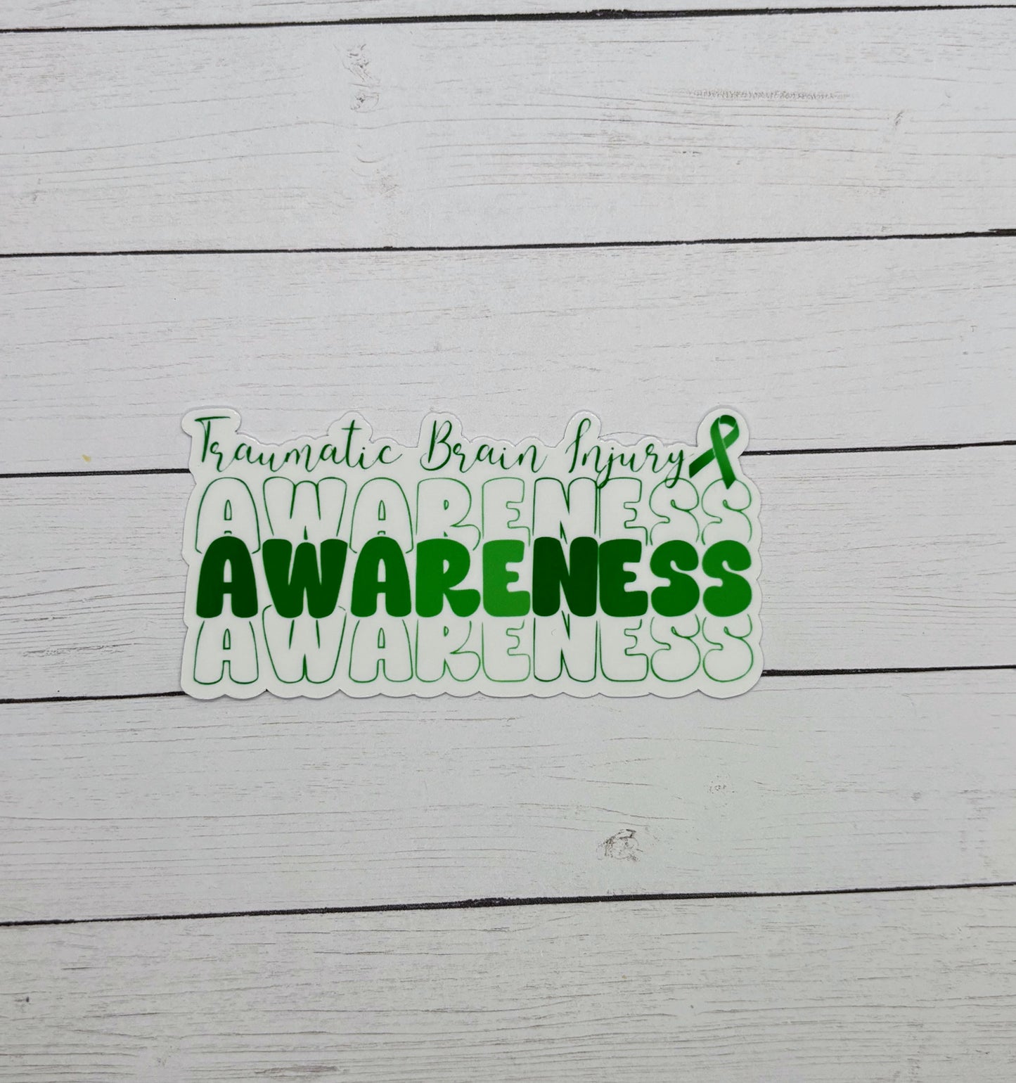 Traumatic Brain Injury Awareness Sticker