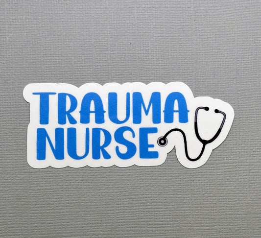 Trauma Nurse Sticker