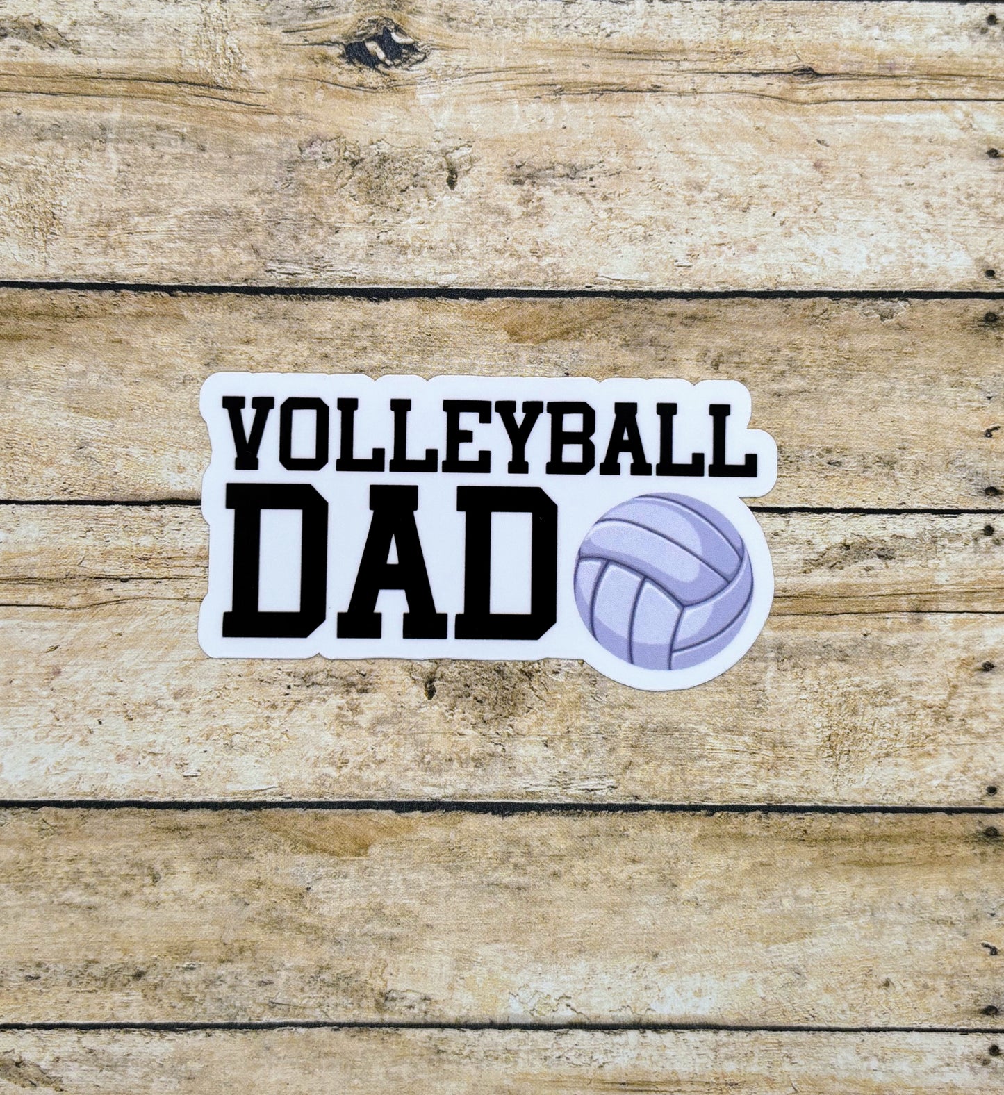 Volleyball Dad Sticker