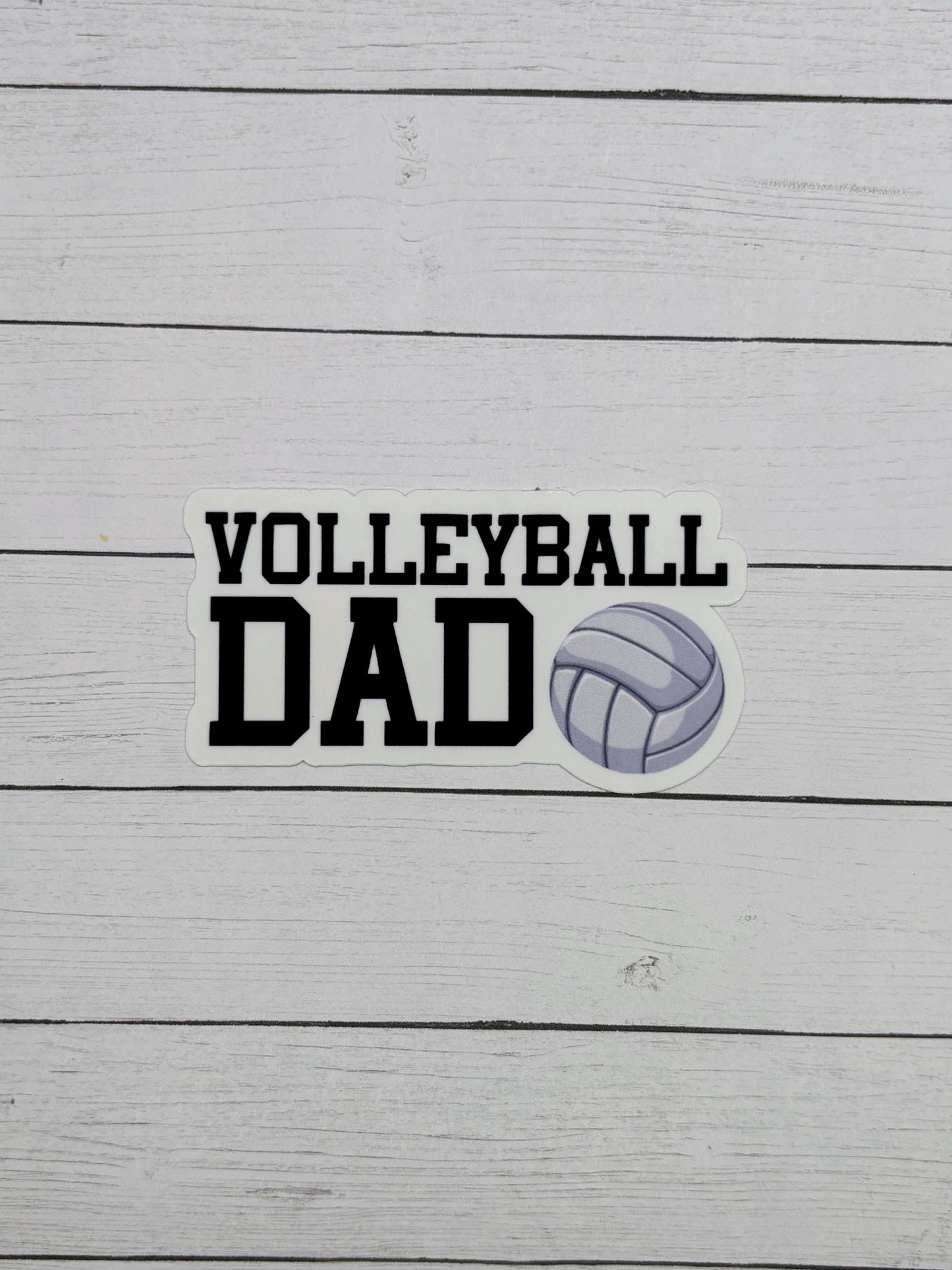 Volleyball Dad Sticker