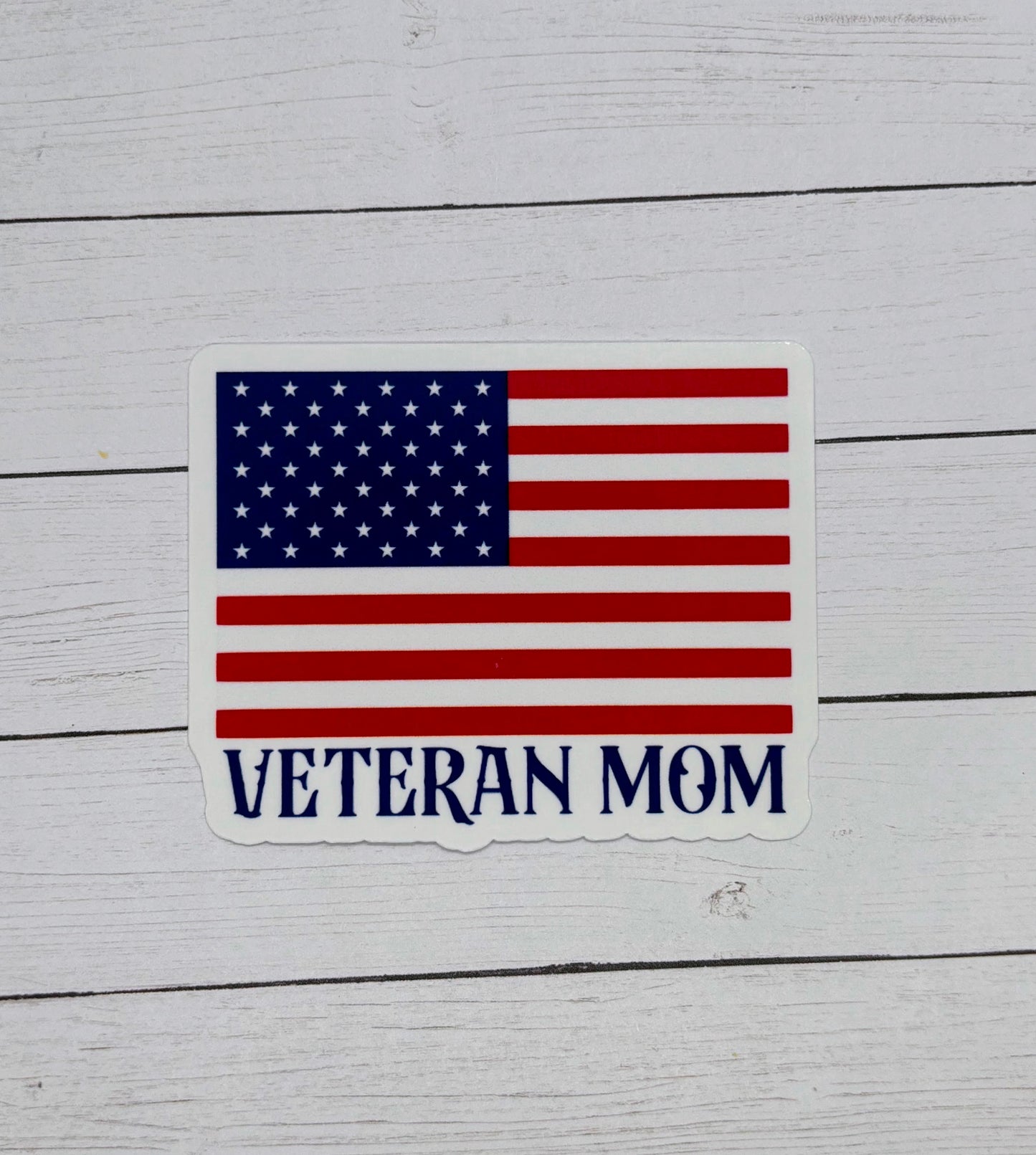 Veteran Mom Sticker