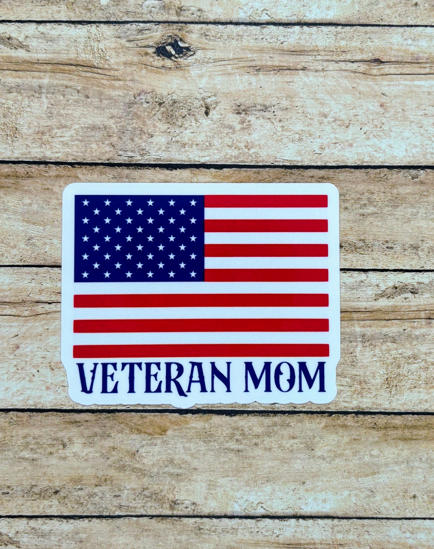 Veteran Mom Sticker