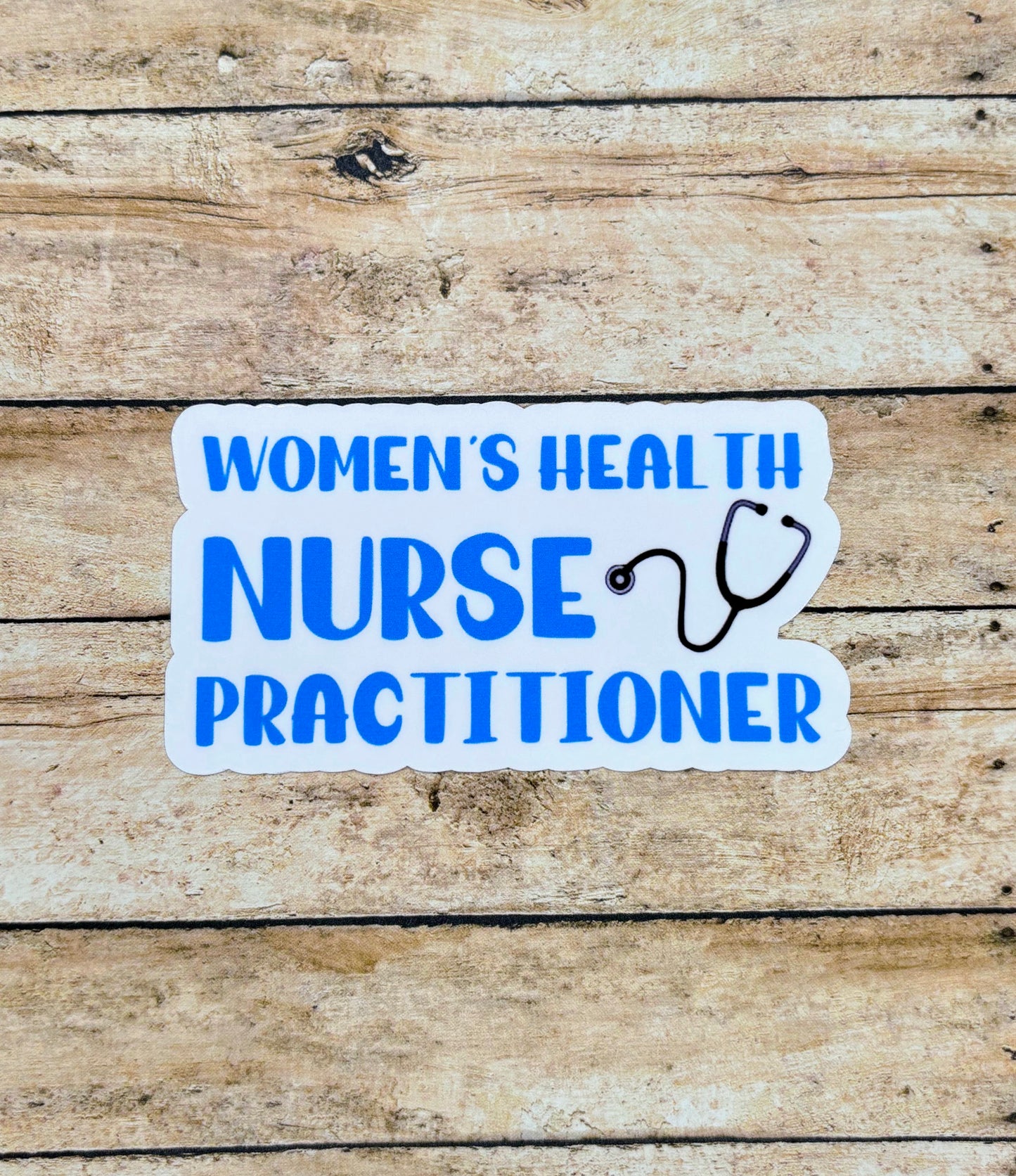 Women's Health Nurse Practitioner Sticker