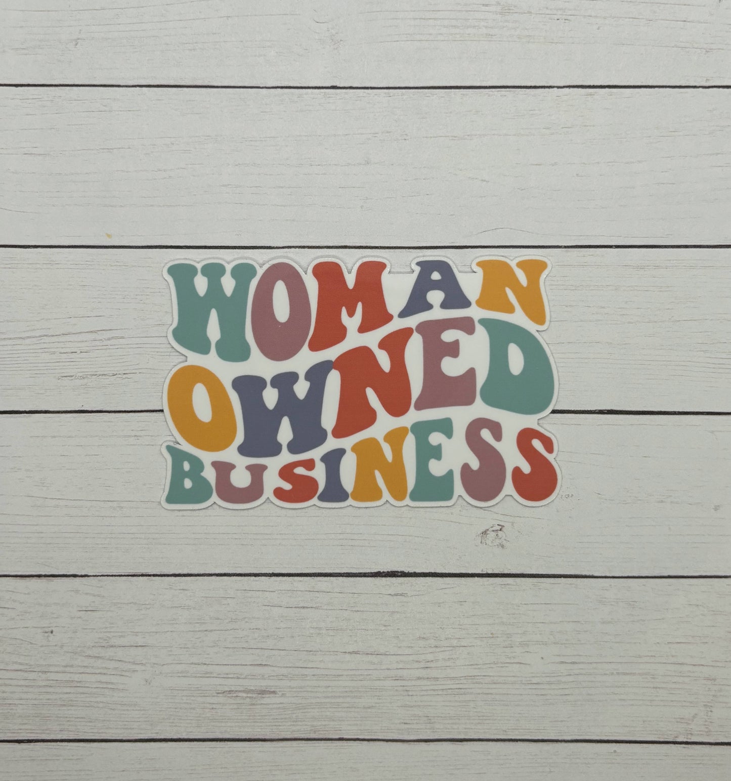 Woman Owned Business Sticker