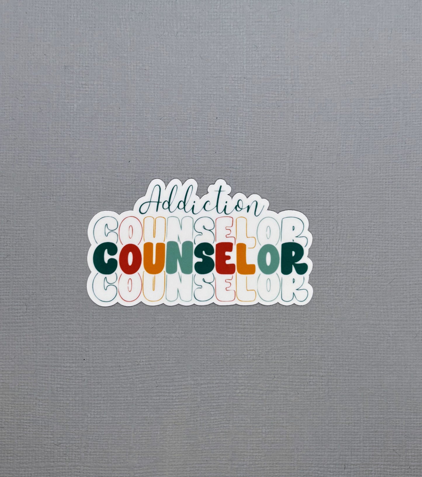 Addiction Counselor Sticker