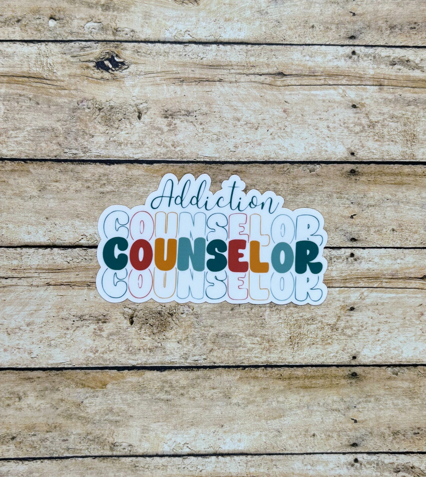 Addiction Counselor Sticker