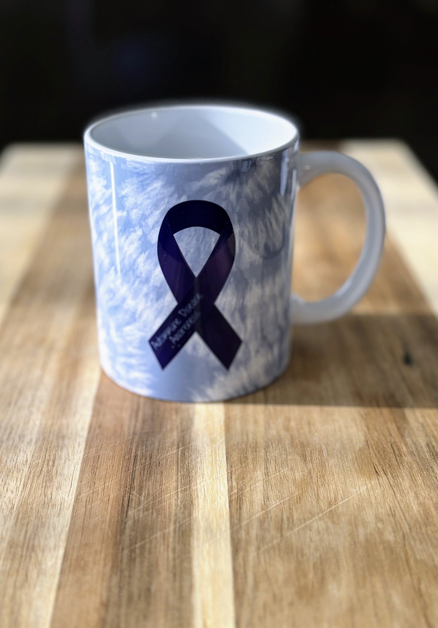 Autoimmune Disease Awareness Ribbon 12 oz Coffee Mug