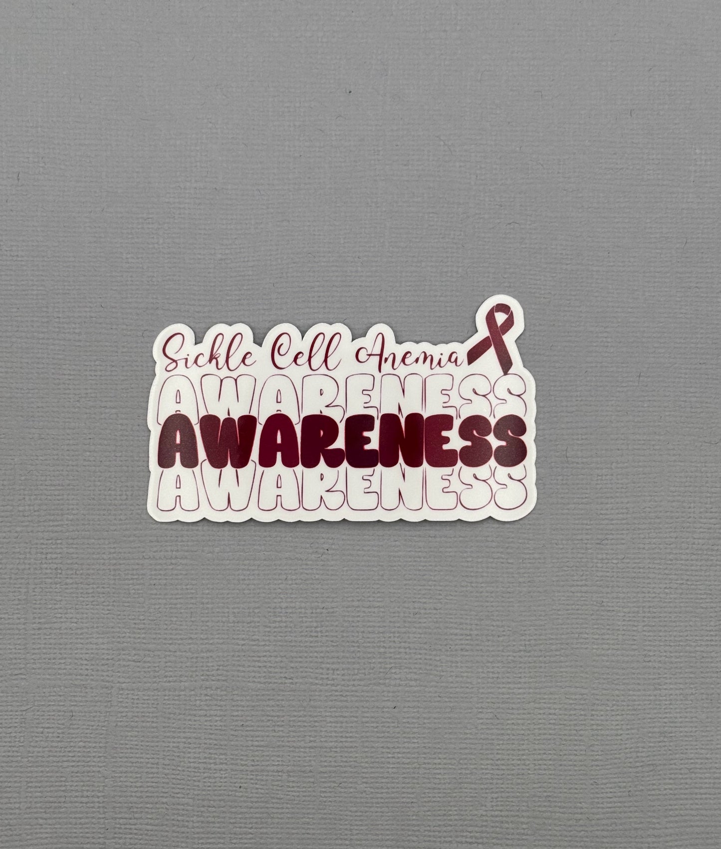 Sickle Cell Anemia Awareness Sticker