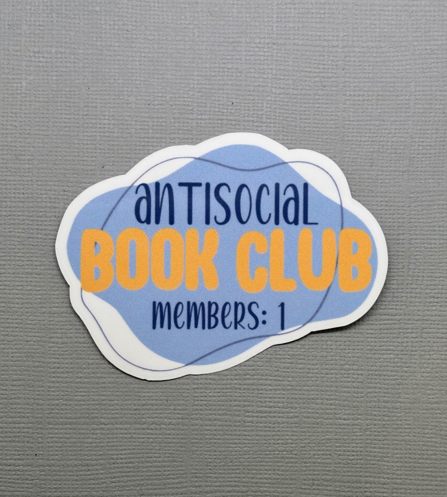 Antisocial Book Club Members: 1 Sticker