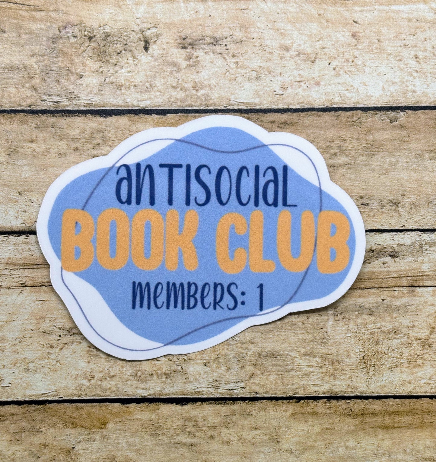 Antisocial Book Club Members: 1 Sticker