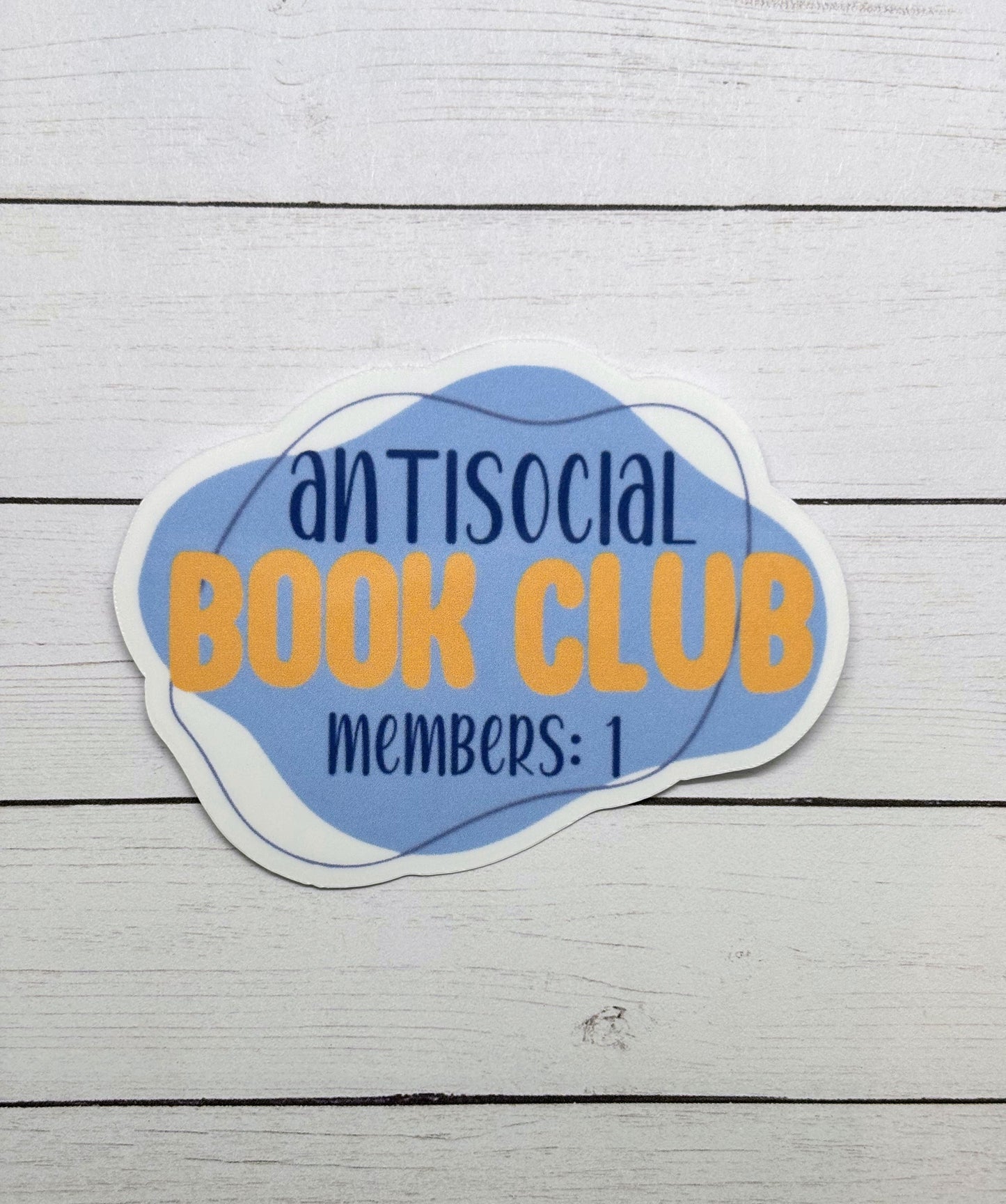 Antisocial Book Club Members: 1 Sticker