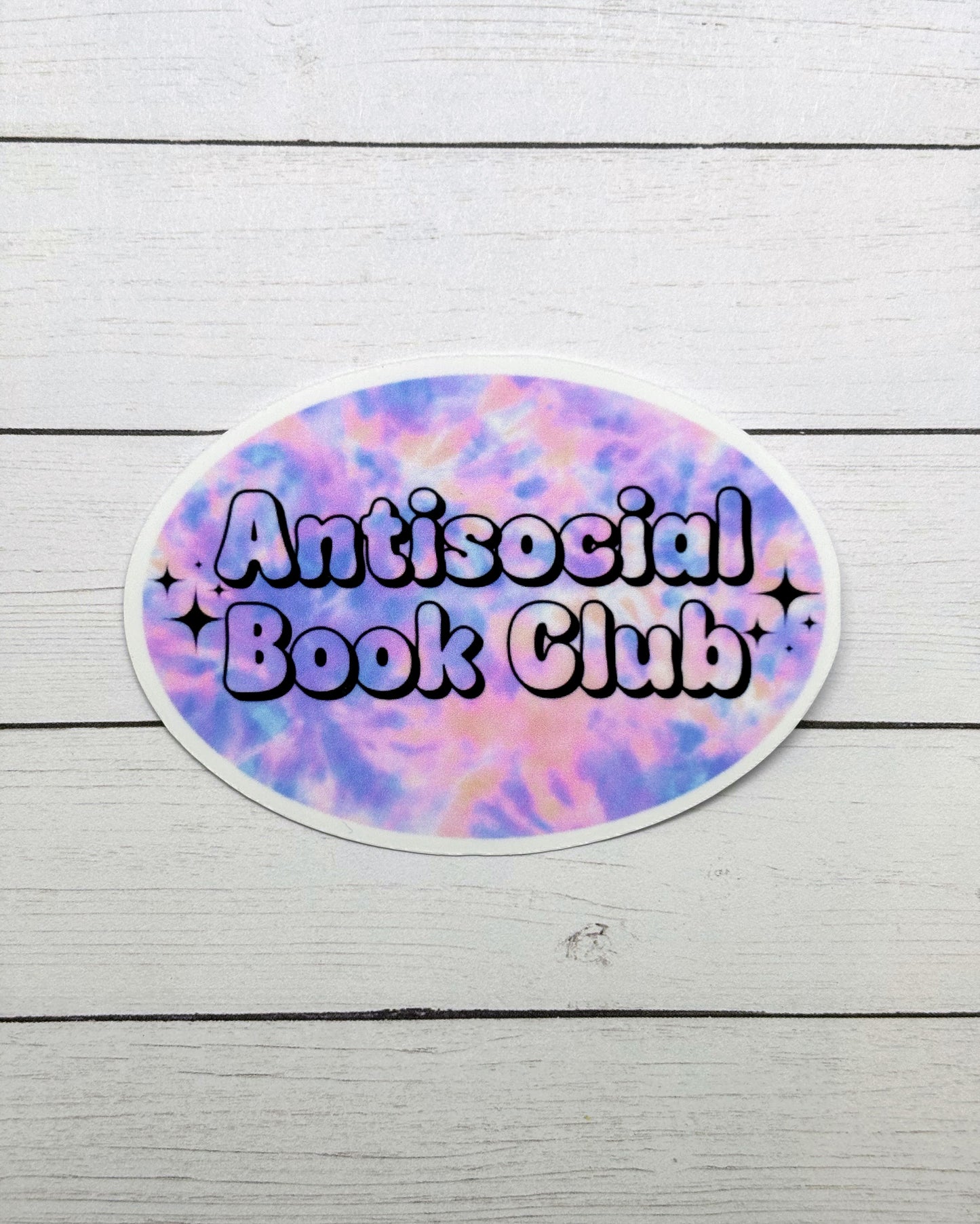 Antisocial Book Club Sticker