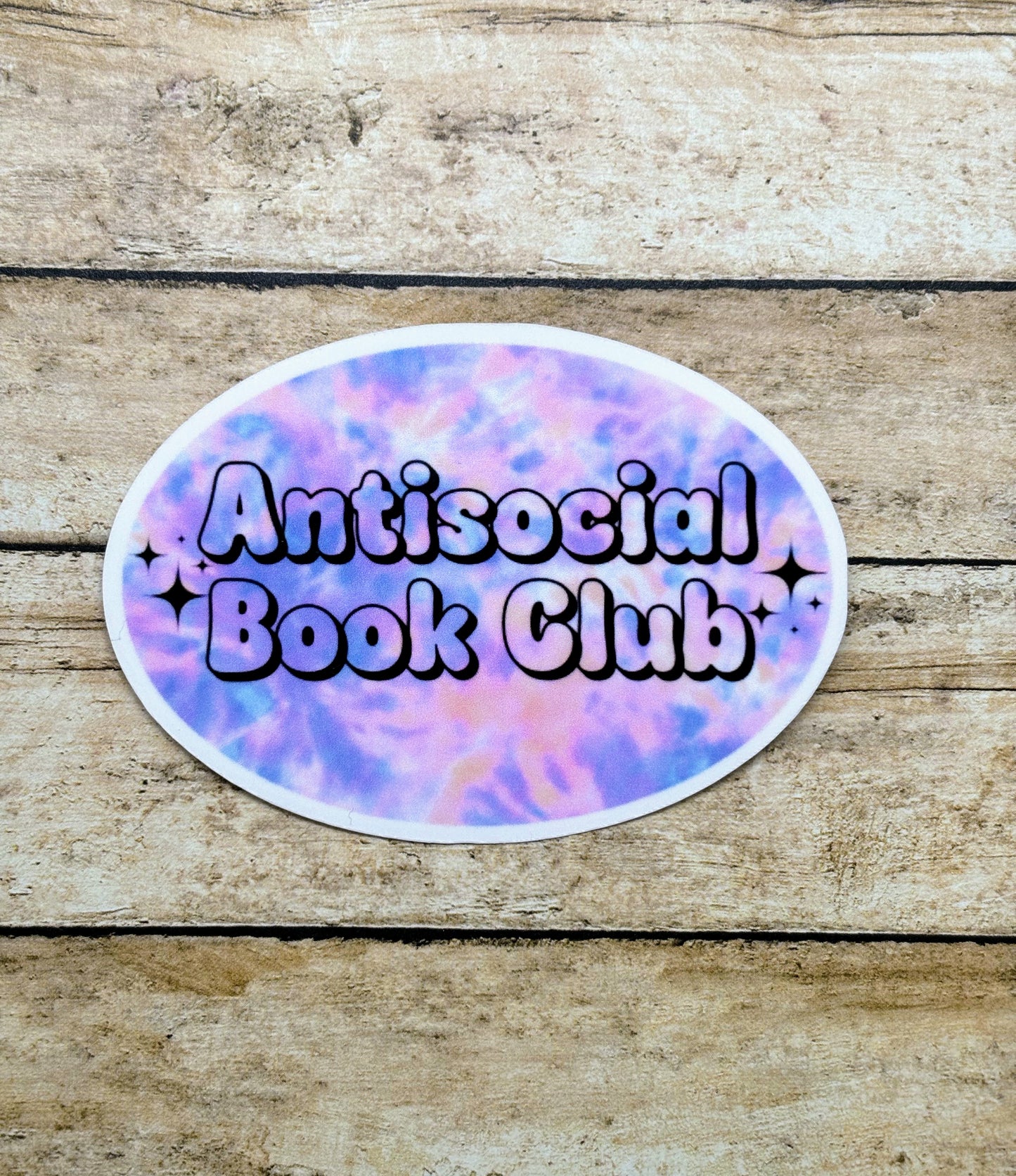 Antisocial Book Club Sticker