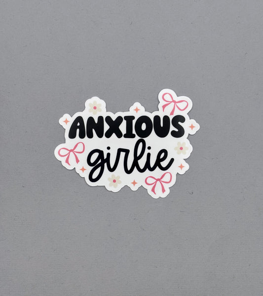 Anxious Girlie Sticker
