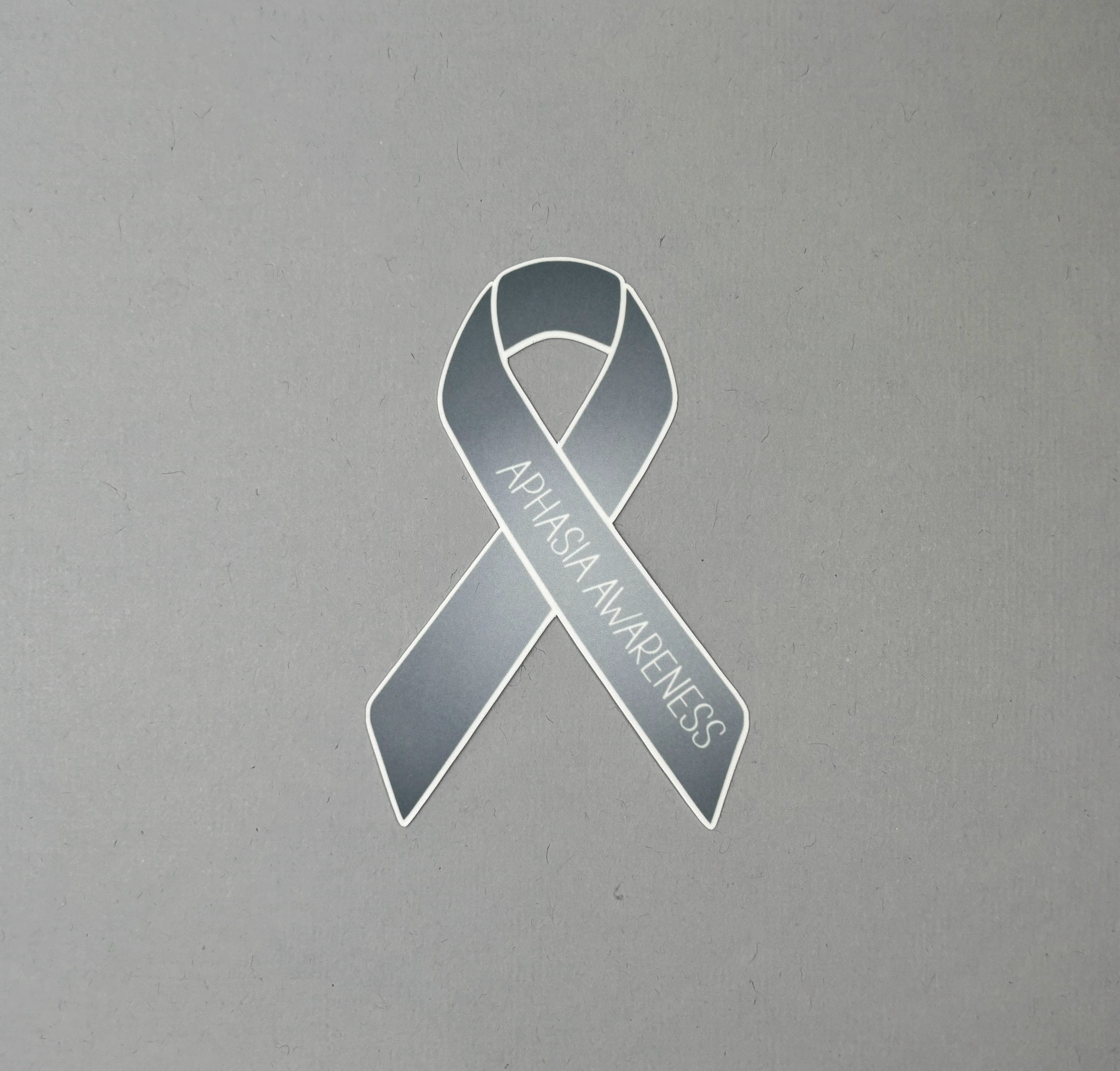 Aphasia Awareness Ribbon Sticker โ Made with Monday