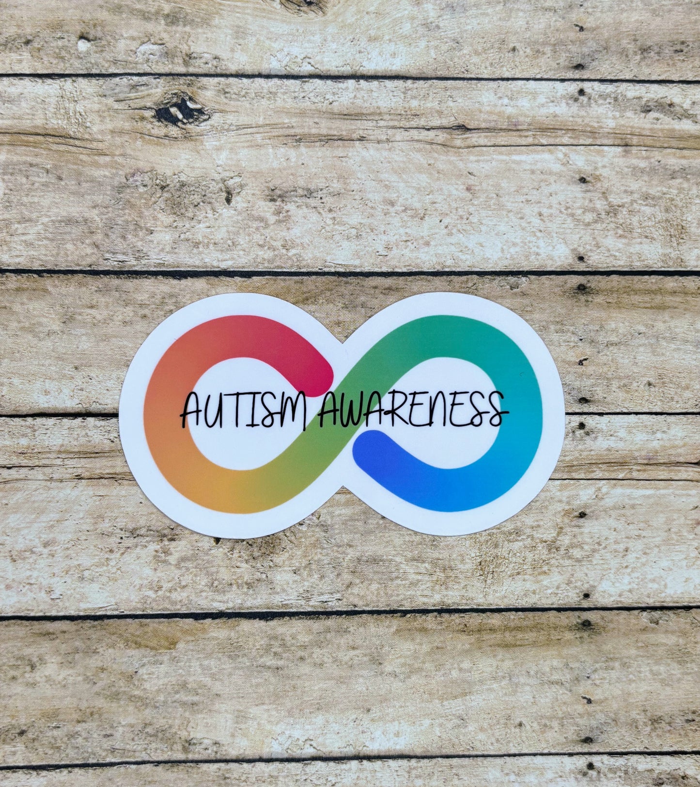 Autism Awareness Infinity Sticker