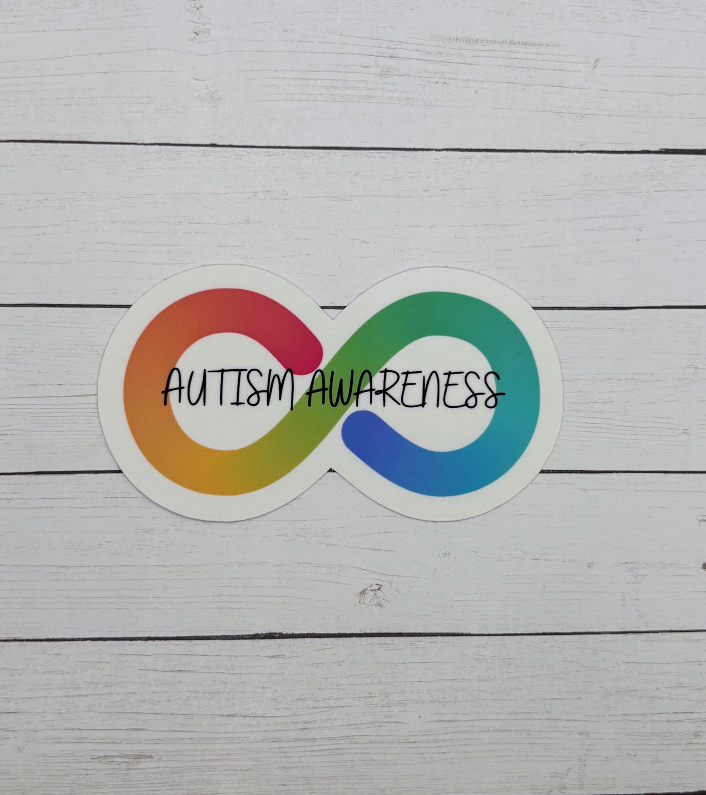 Autism Awareness Infinity Sticker