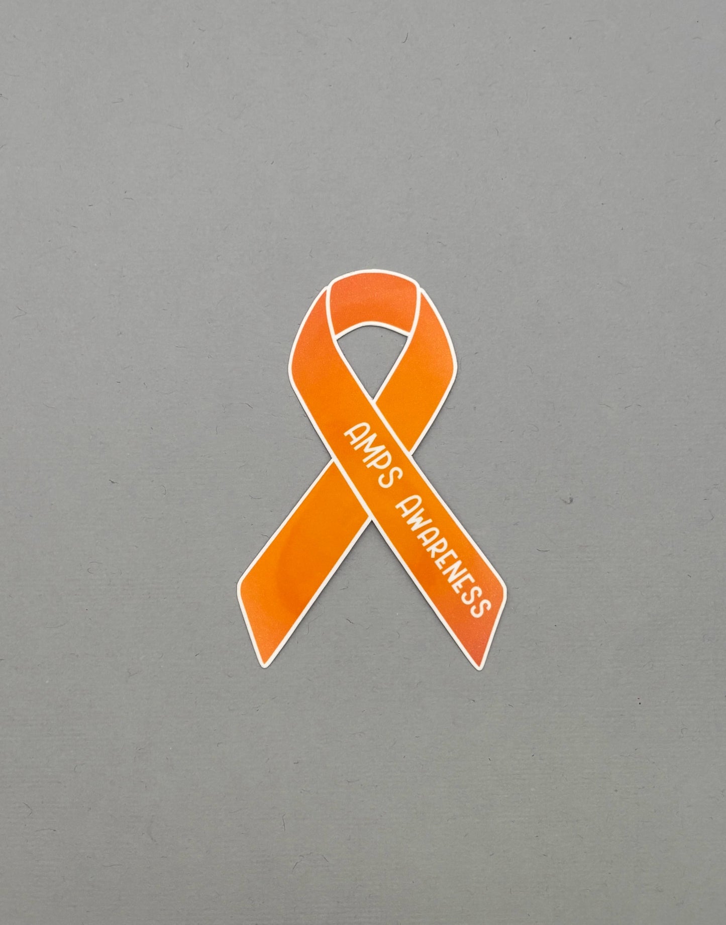 AMPS Awareness Ribbon Sticker