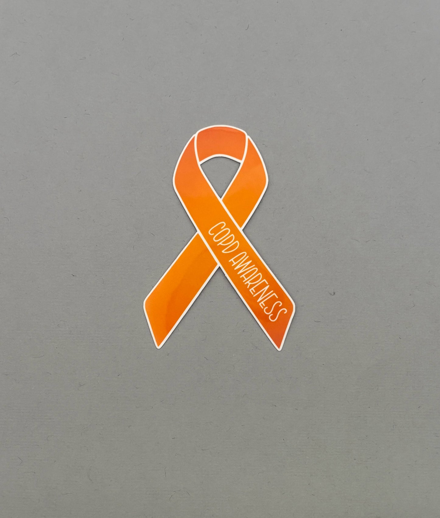 COPD Awareness Ribbon Sticker