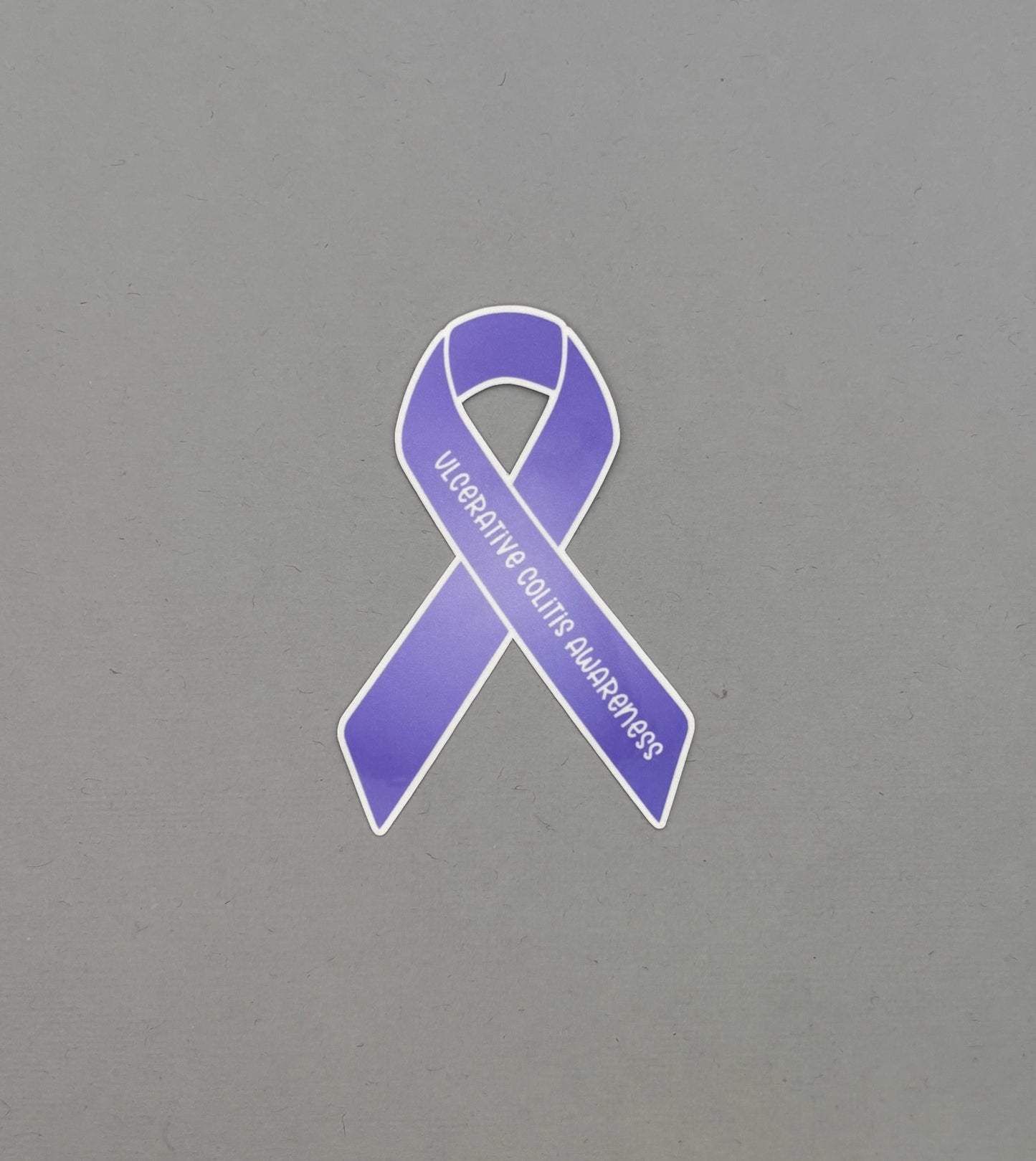 Ulcerative Colitis Awareness Ribbon Sticker