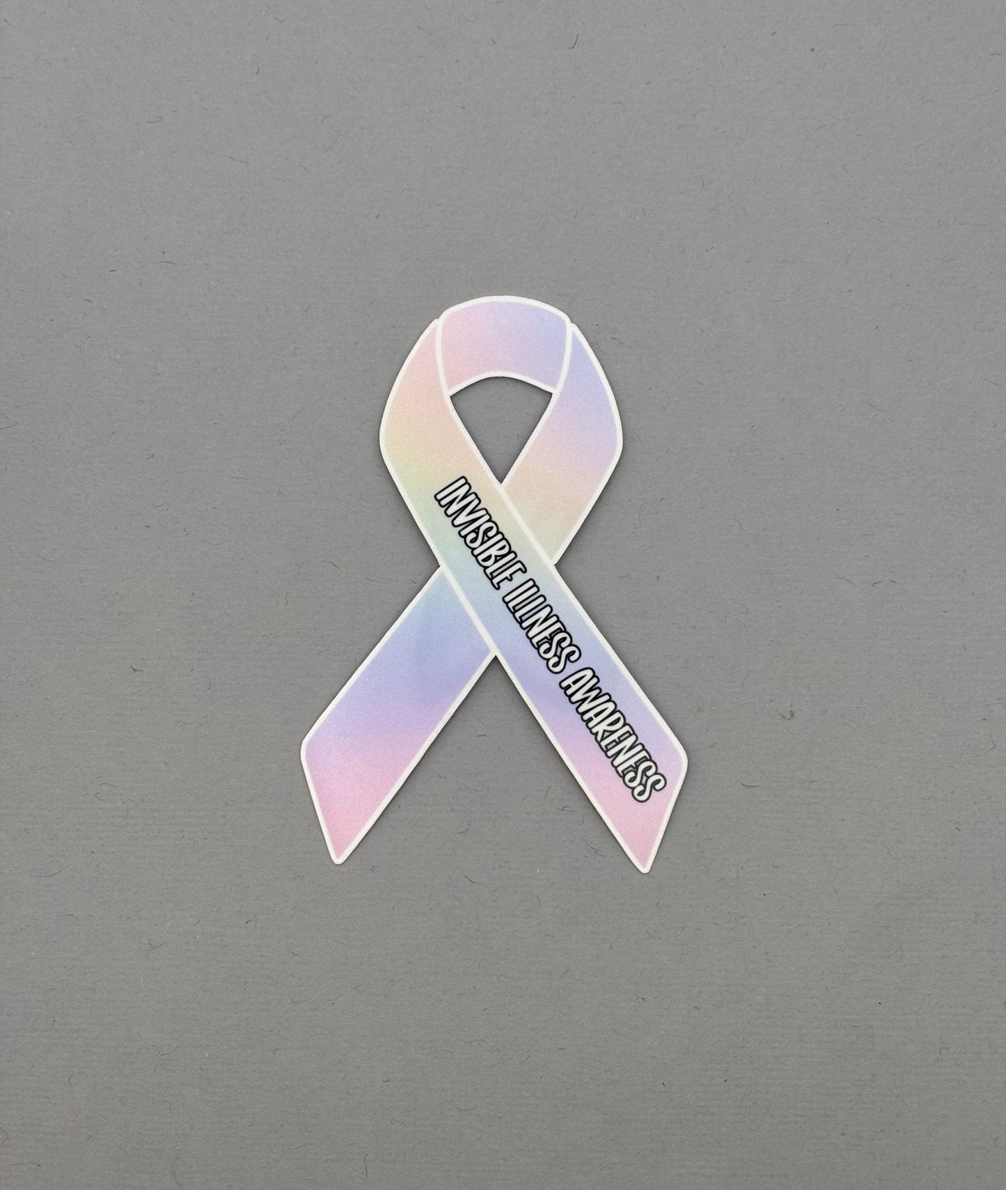 Invisible Illness Awareness Ribbon Sticker