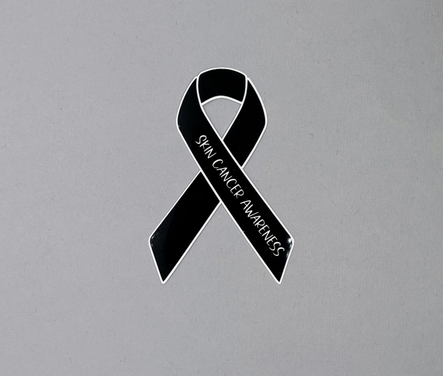 Skin Cancer Awareness Ribbon Sticker