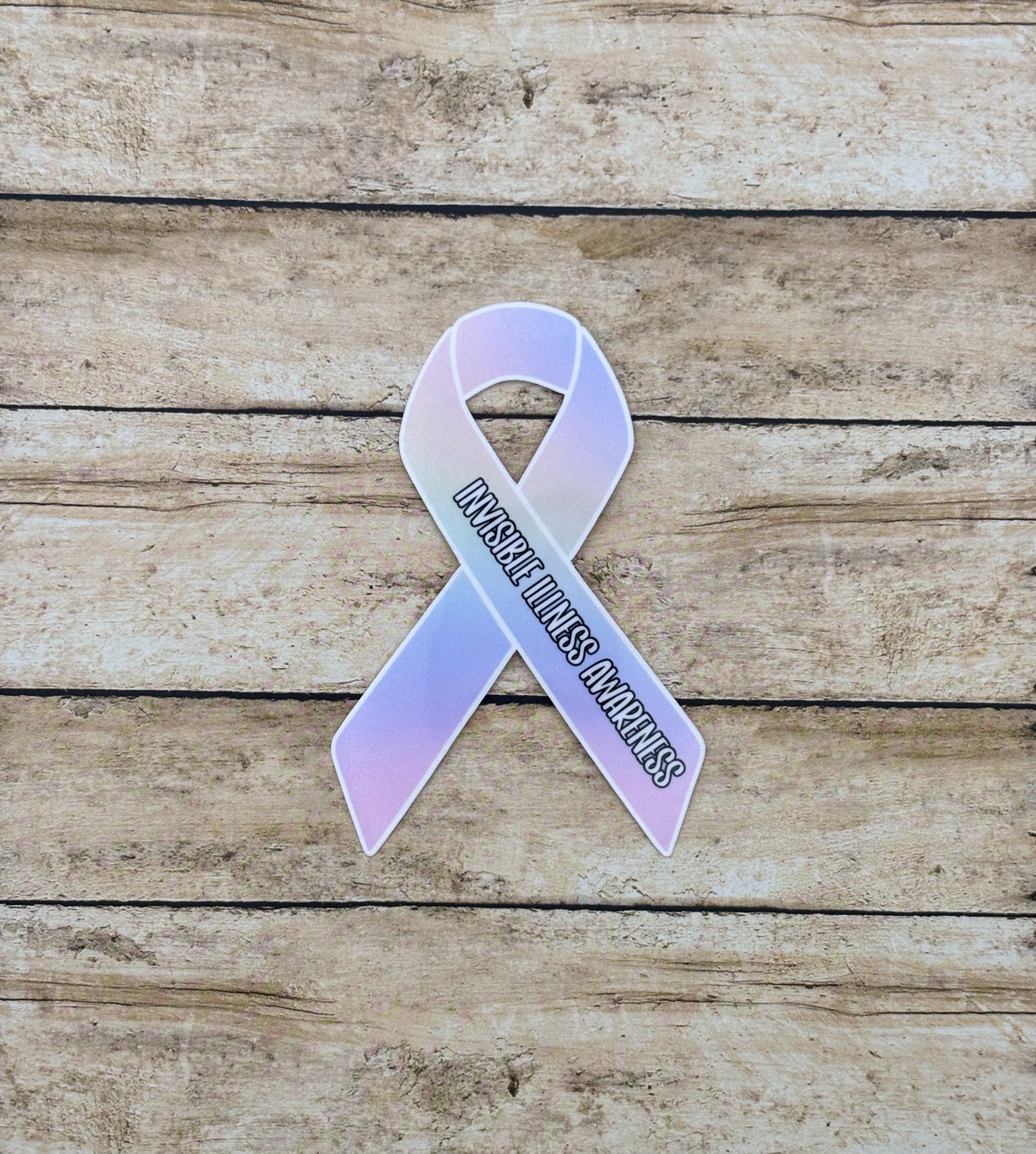 Invisible Illness Awareness Ribbon Sticker
