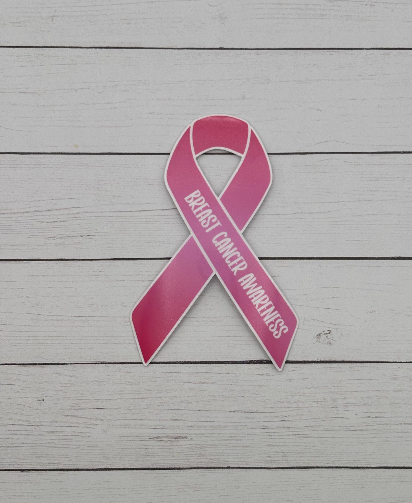 Breast Cancer Awareness Ribbon Sticker