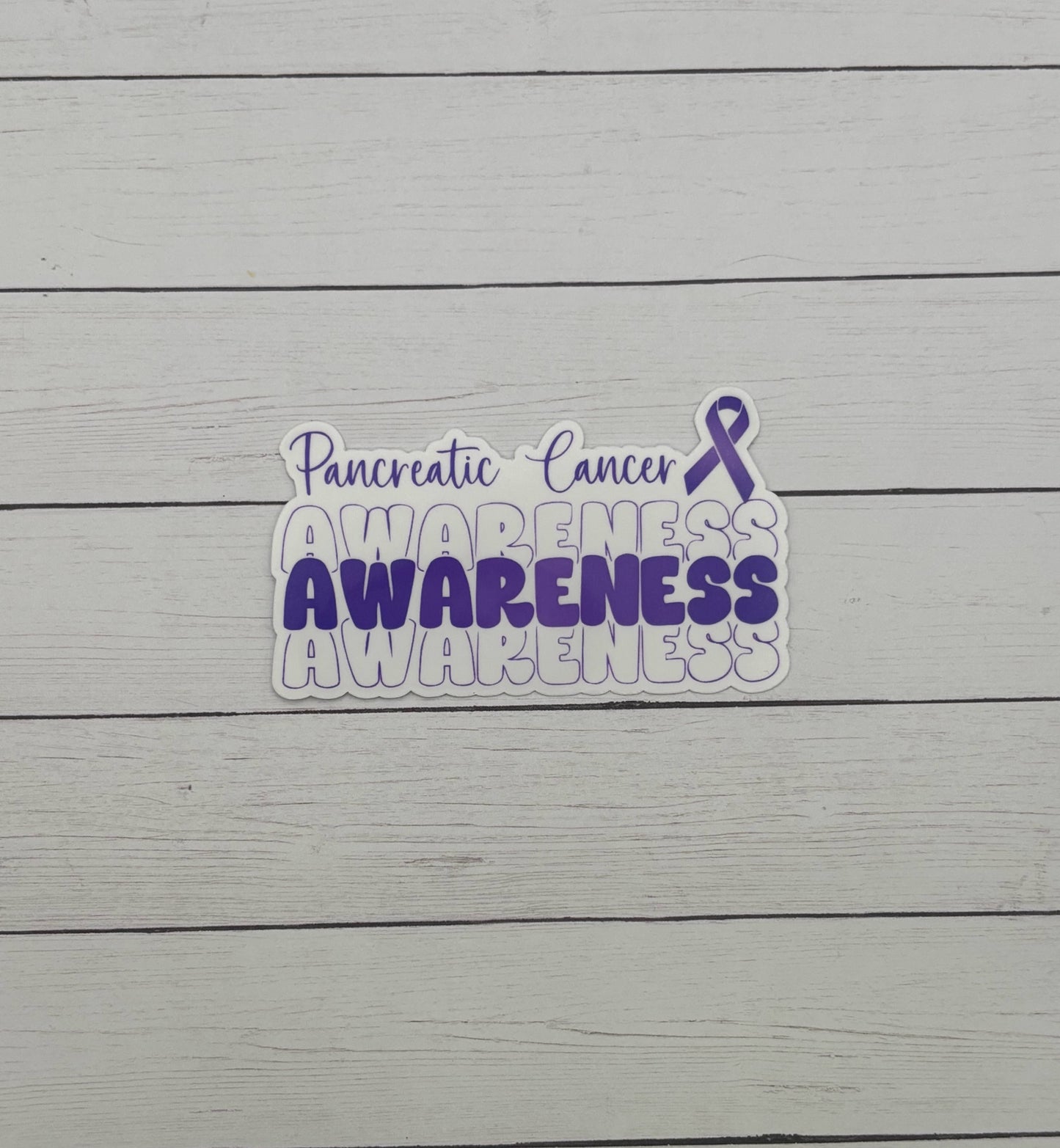 Pancreatic Cancer Awareness Sticker