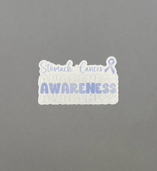 Stomach Cancer Awareness Sticker