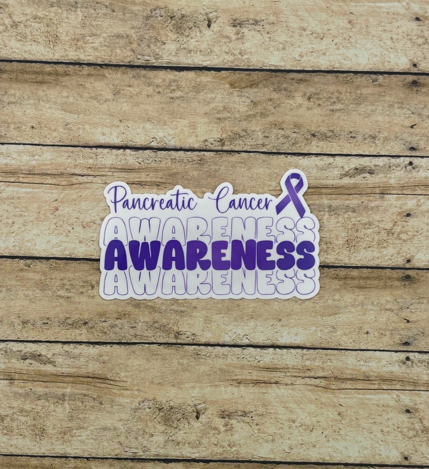 Pancreatic Cancer Awareness Sticker