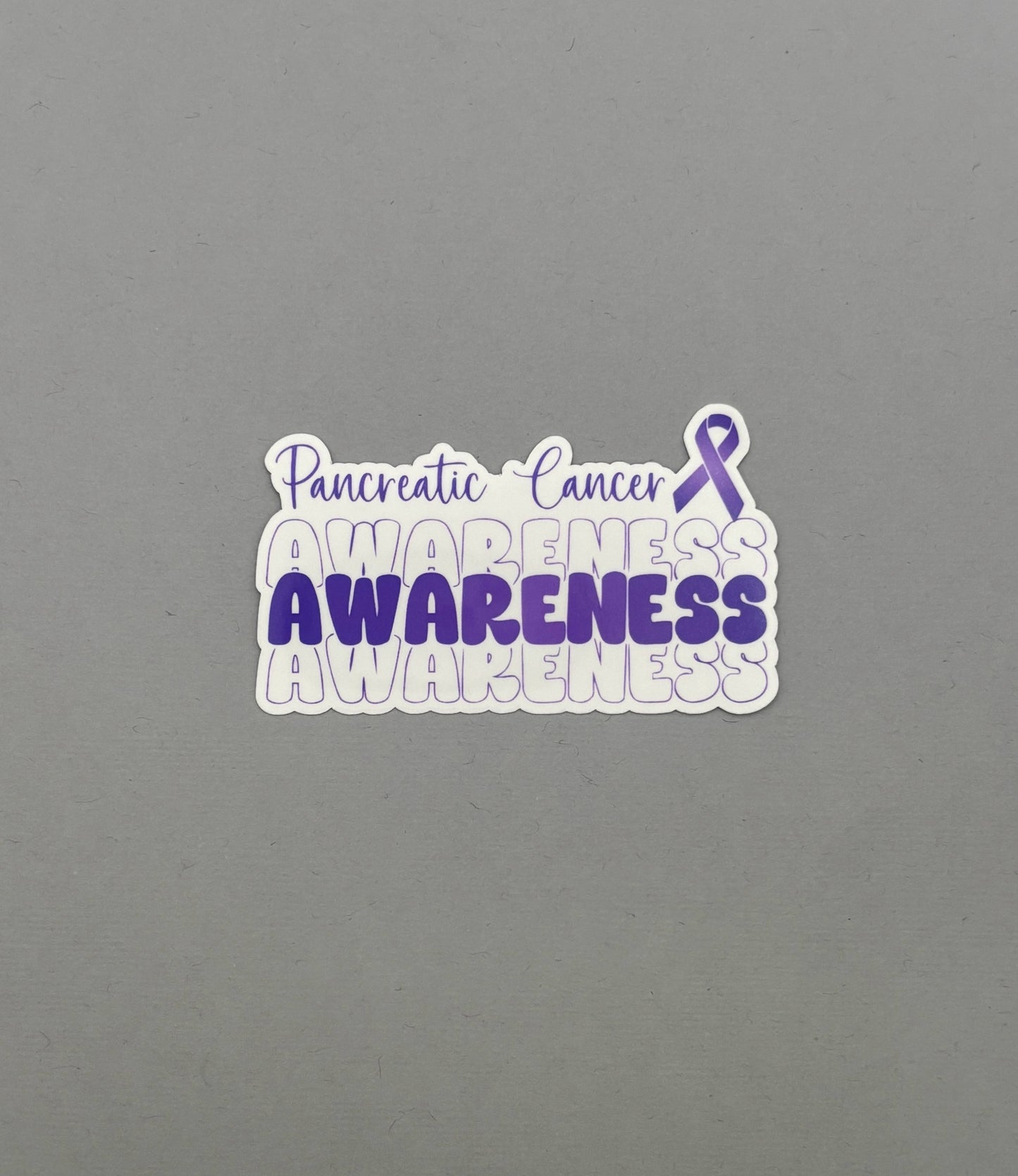 Pancreatic Cancer Awareness Sticker