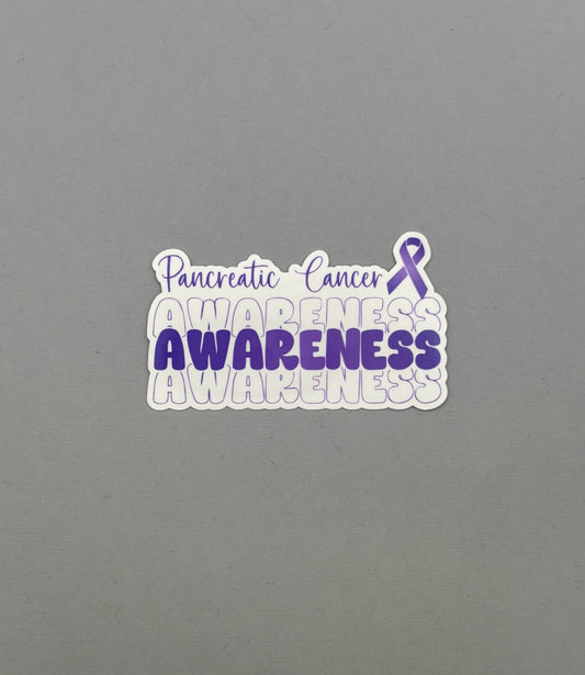 Pancreatic Cancer Awareness Sticker