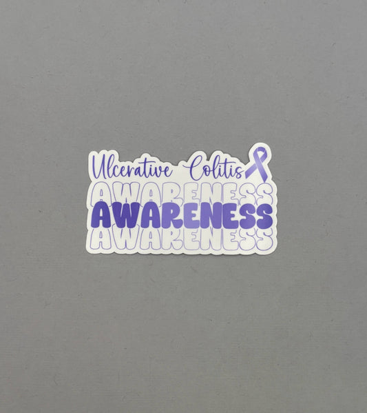 Ulcerative Colitis Awareness Sticker