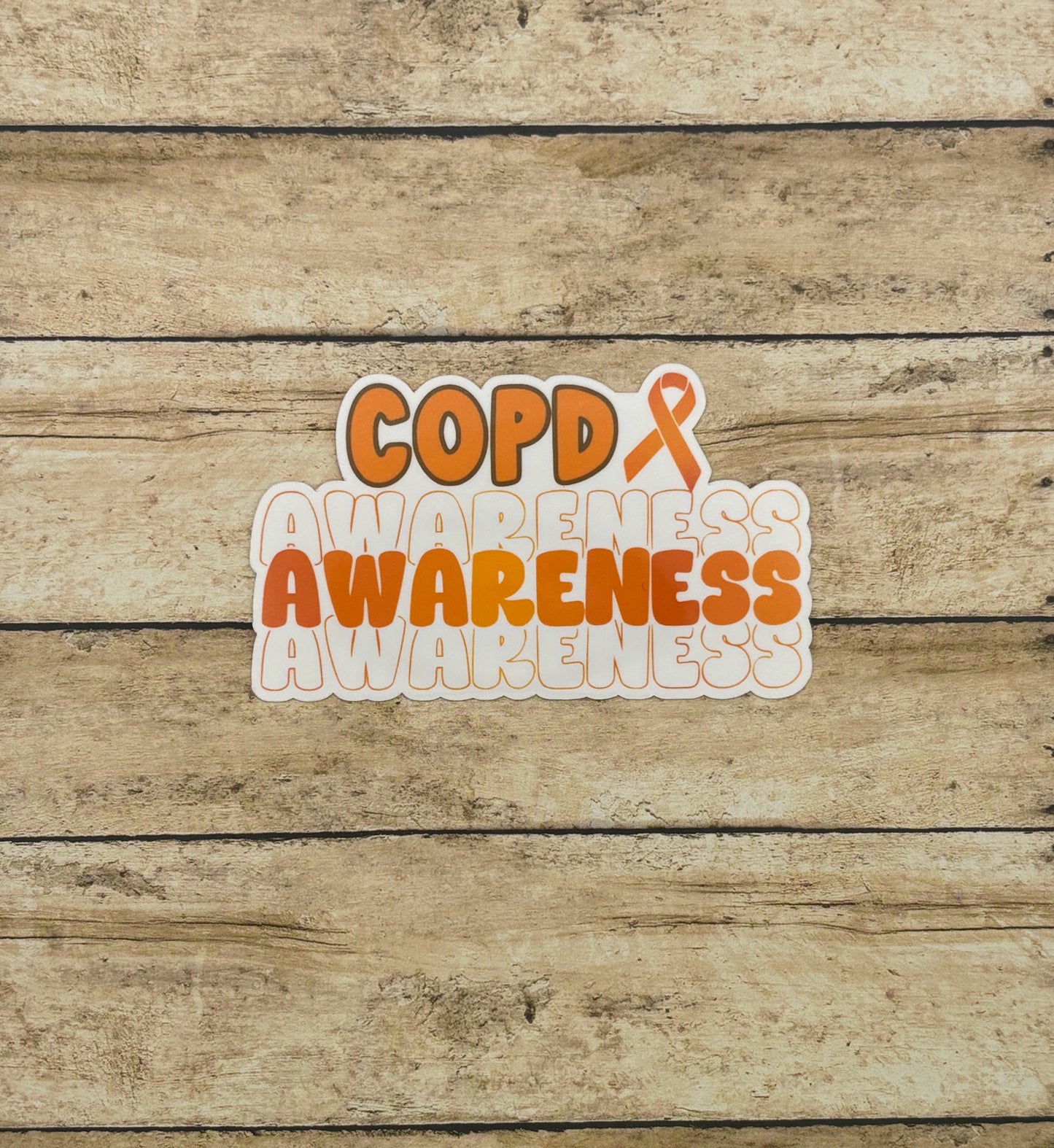 COPD Awareness Sticker
