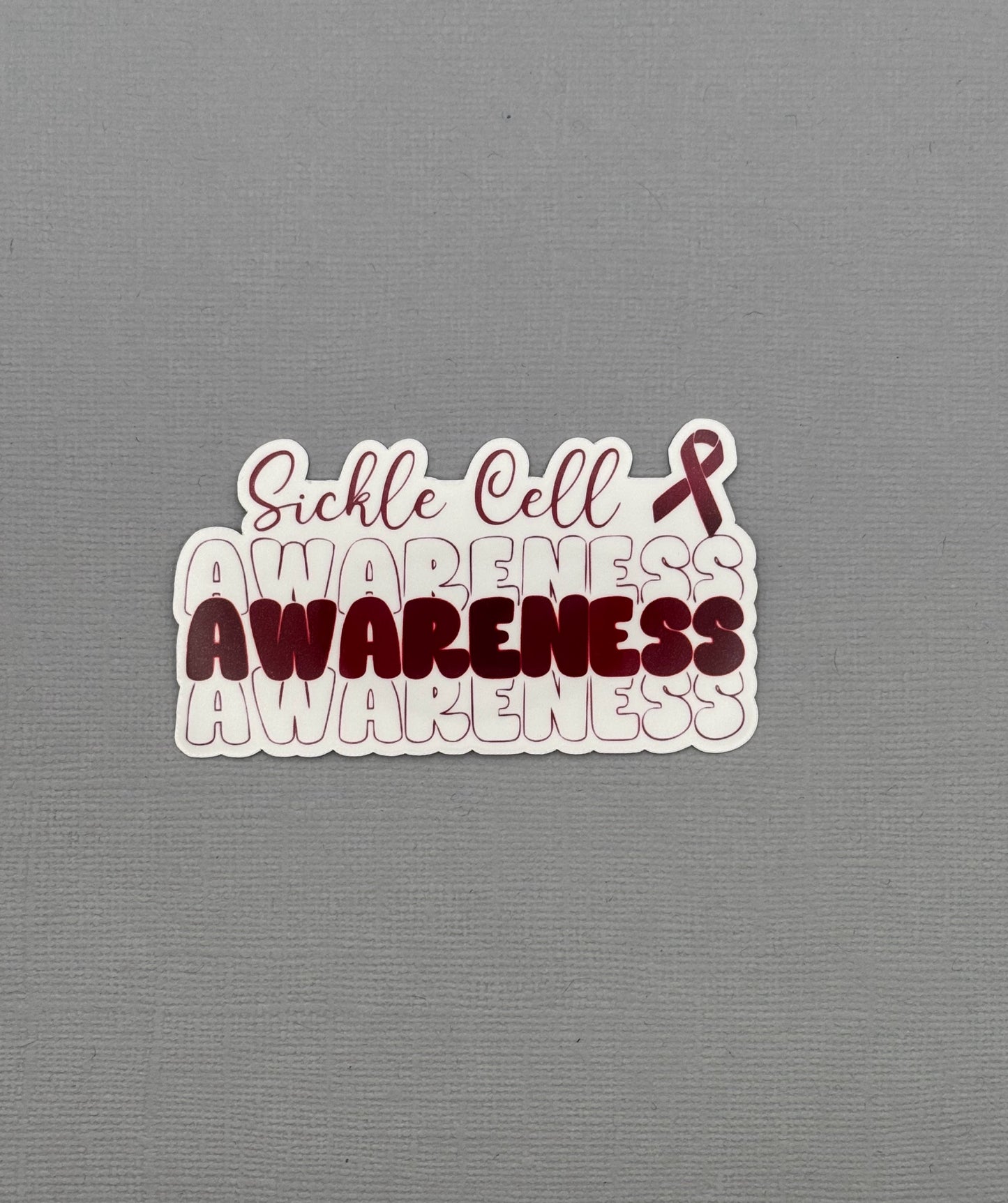 Sickle Cell Awareness Sticker