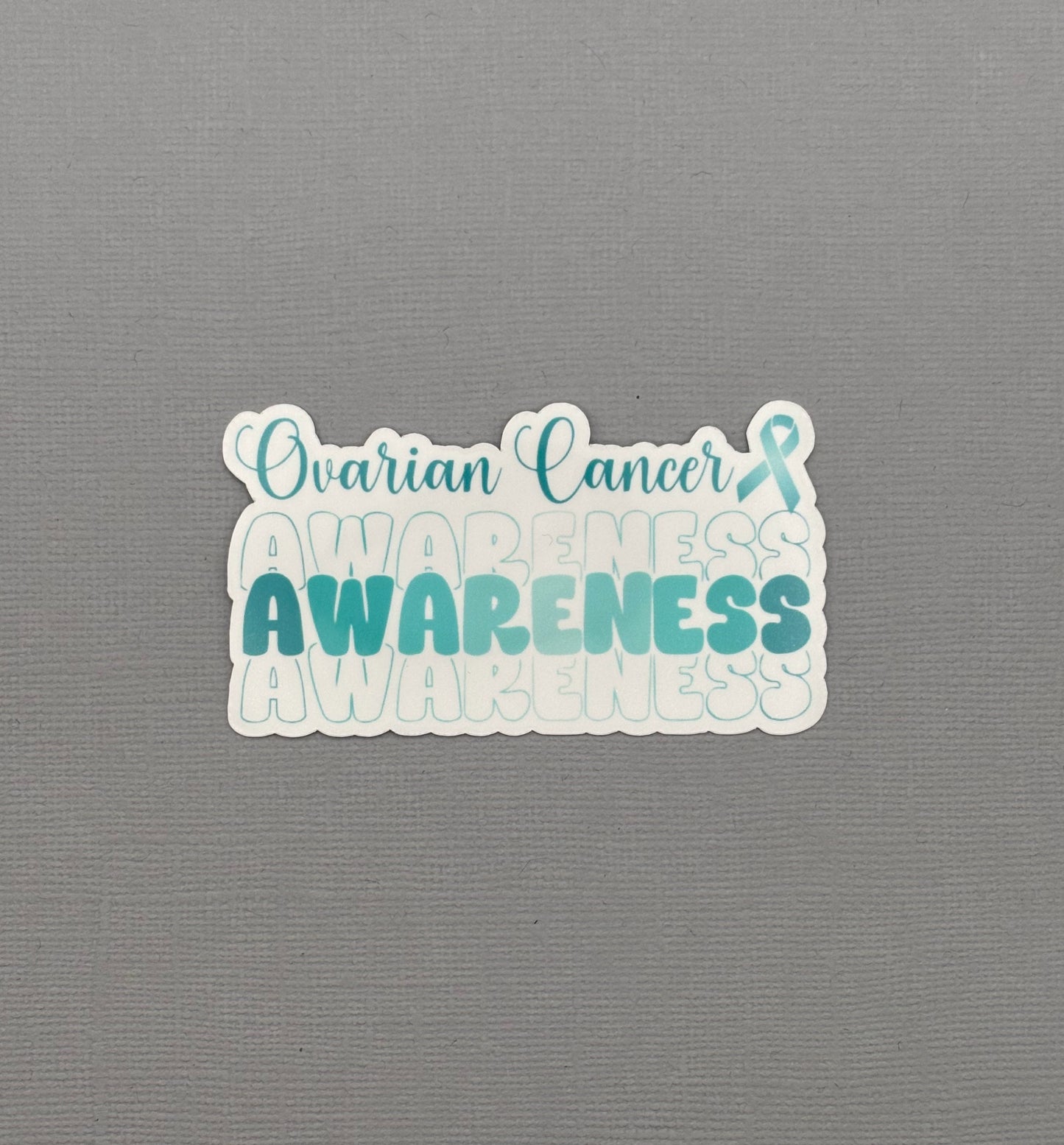 Ovarian Cancer Awareness Sticker