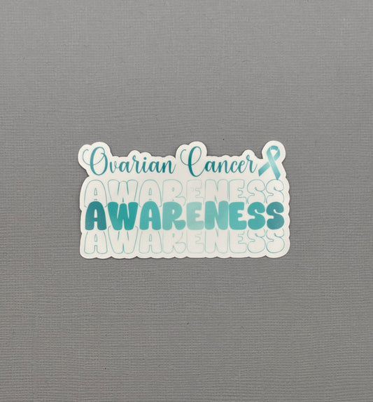Ovarian Cancer Awareness Sticker