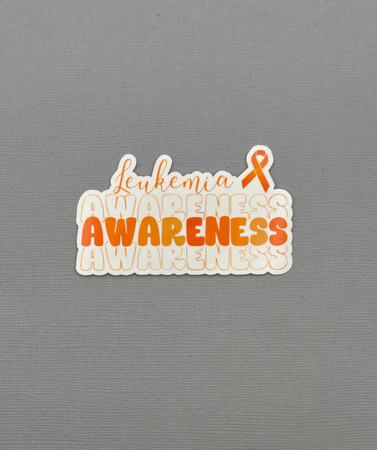 Leukemia Awareness Sticker