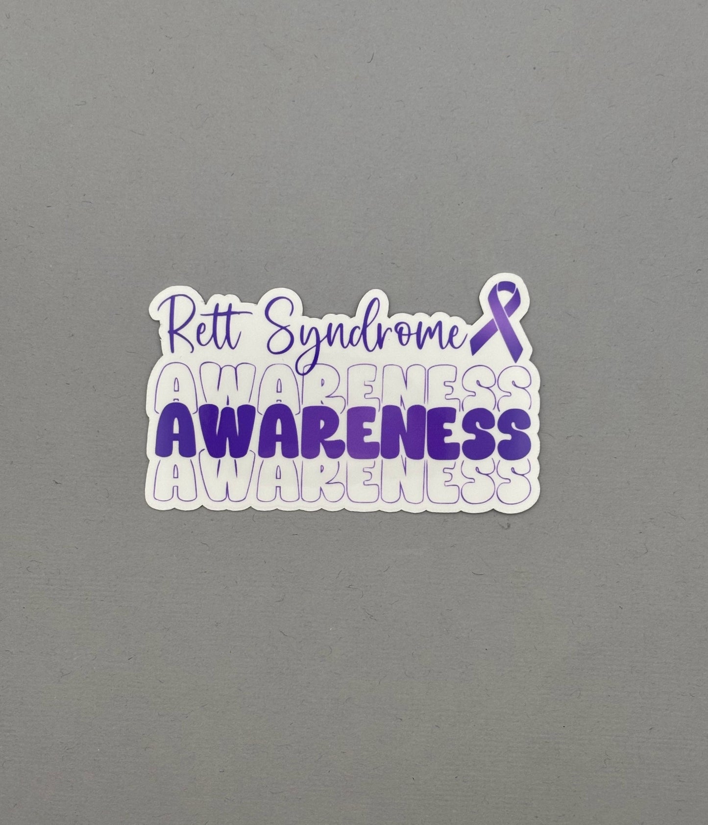 Rett Syndrome Awareness Sticker
