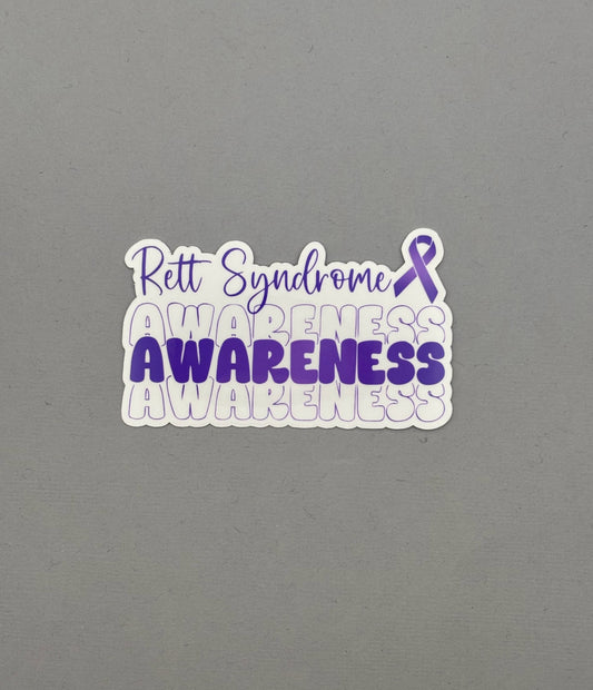 Rett Syndrome Awareness Sticker