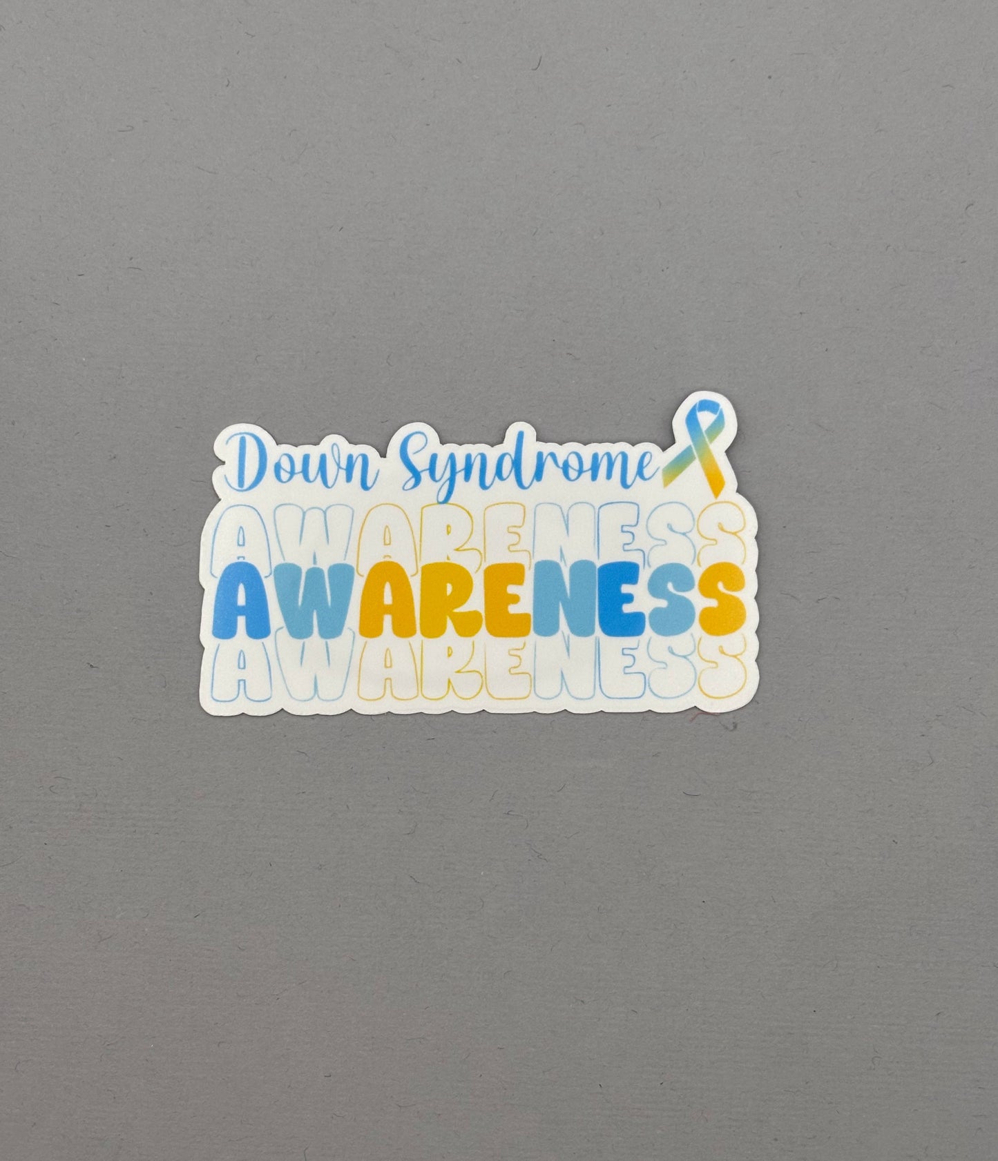 Down Syndrome Awareness Sticker