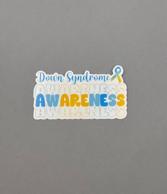Down Syndrome Awareness Sticker