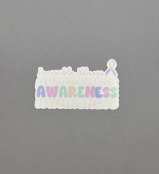 Invisible Illness Awareness Sticker