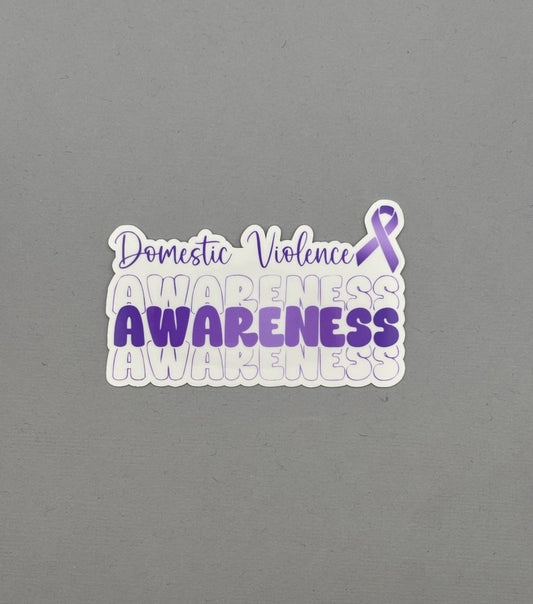 Domestic Violence Awareness Sticker