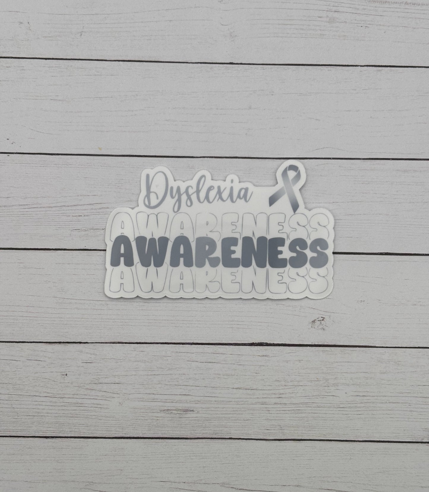 Dyslexia Awareness Sticker