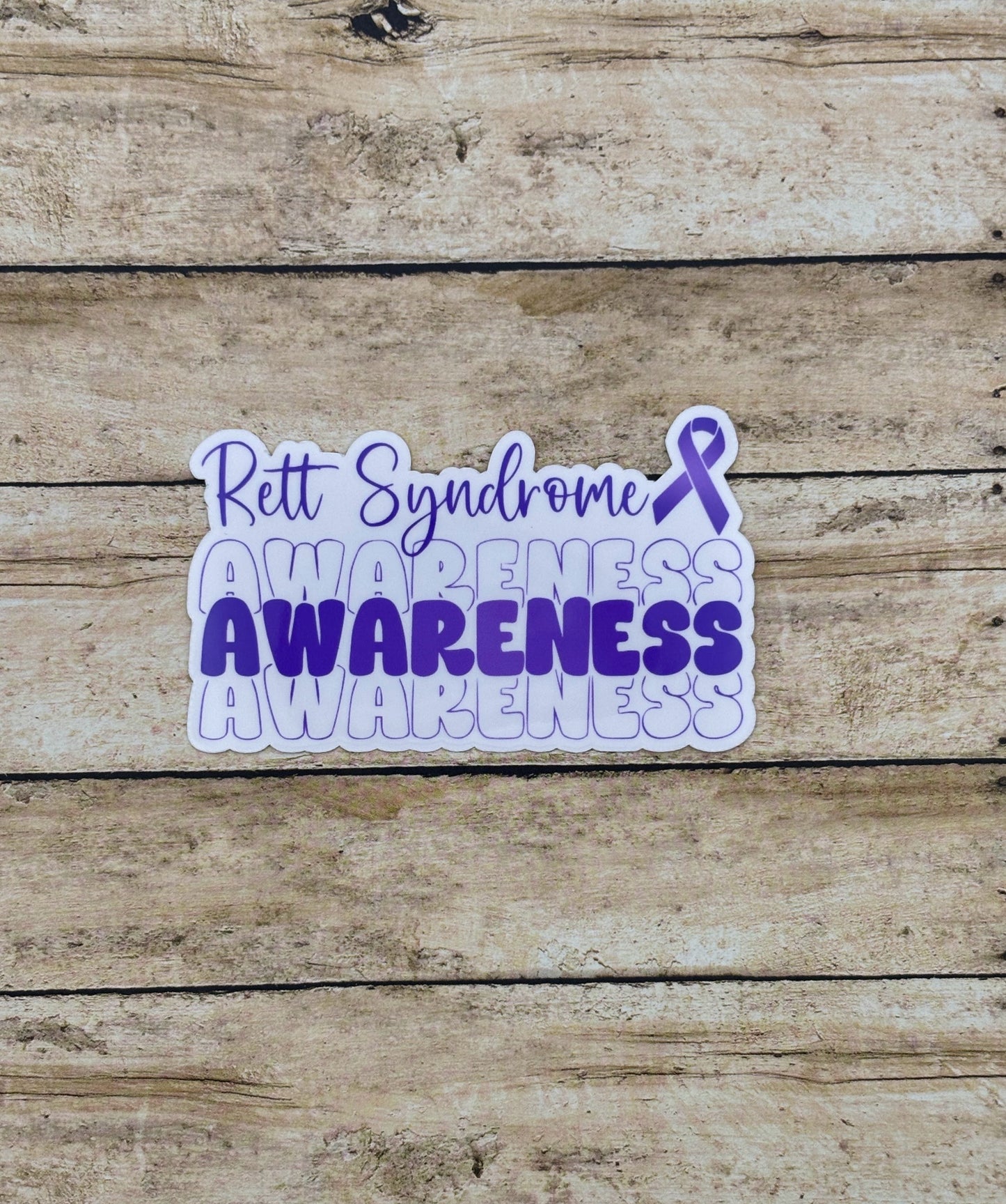Rett Syndrome Awareness Sticker