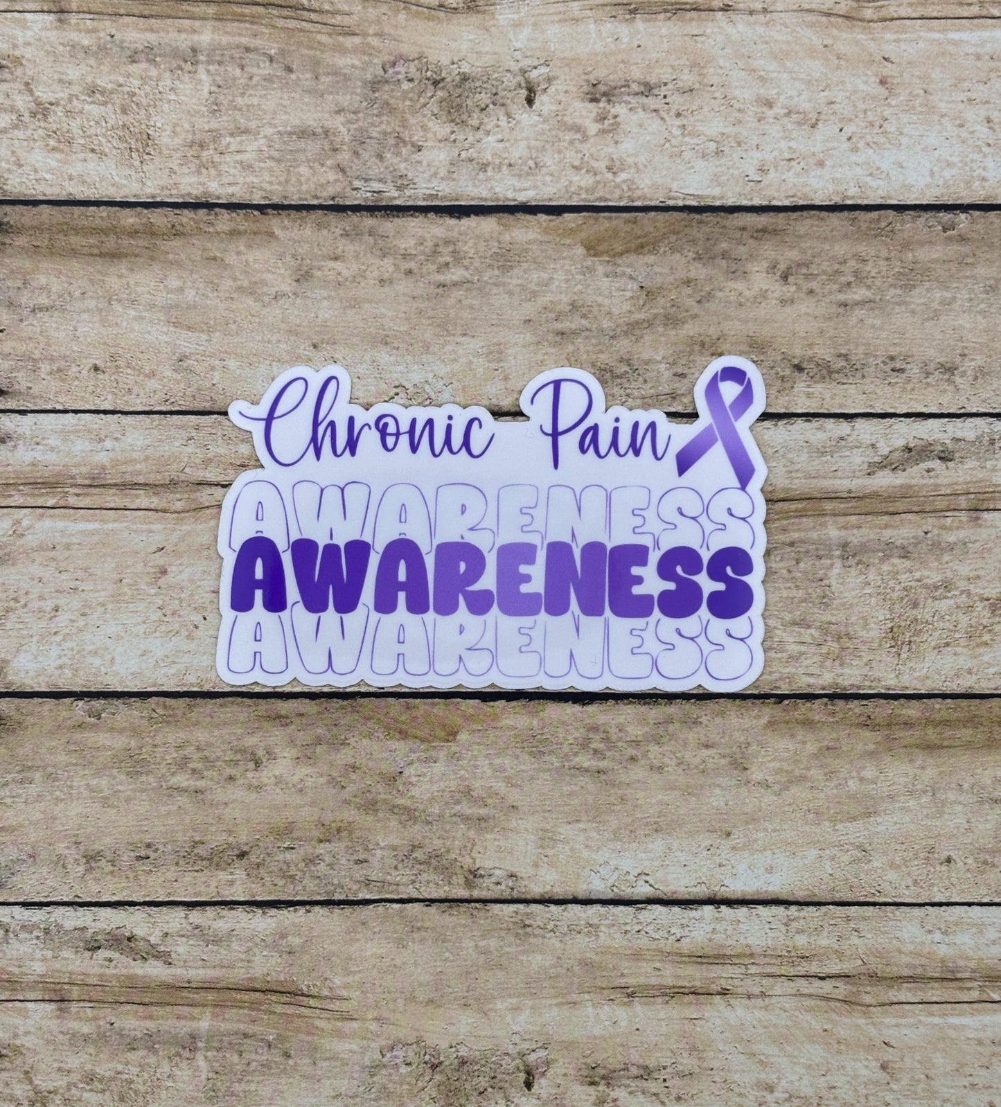 Chronic Pain Awareness Sticker